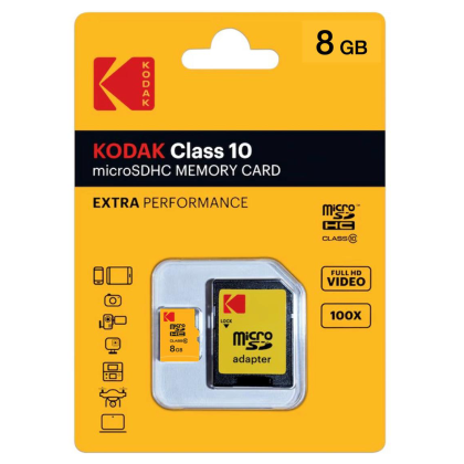 memoria-micro-sdhc-8gb-class-10-extra-kodak