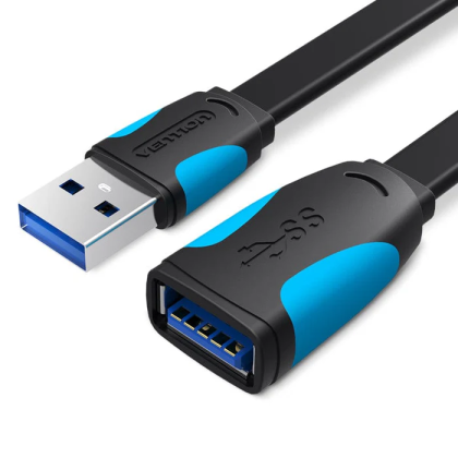 vention-flat-usb3-0-extension-cable-for-laoptop-computer-tv-car-mp3-35921238950054